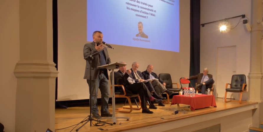 Intervention de Djordje Kuzmanovic, président de République souveraine, au débat organisé par le mouvement Unité nationale citoyenne