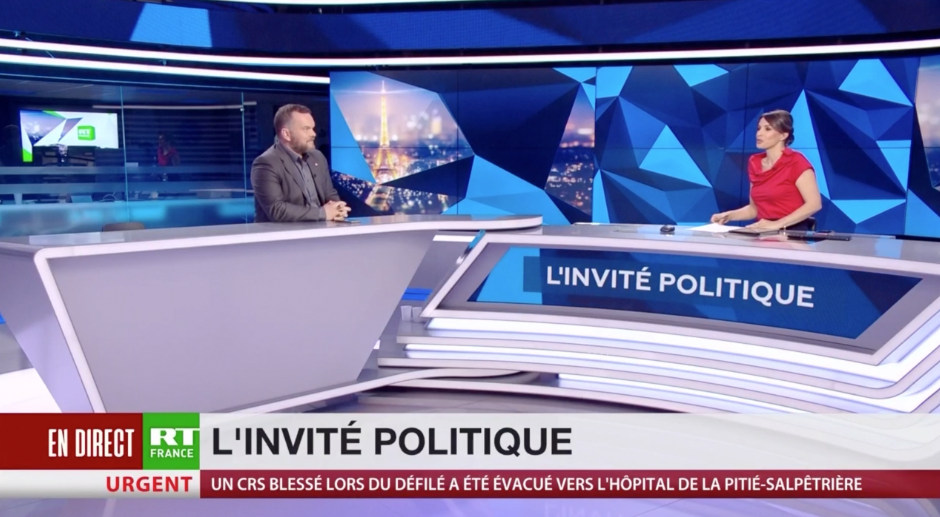 RT France – JT de 20h – 1er Mai 2019