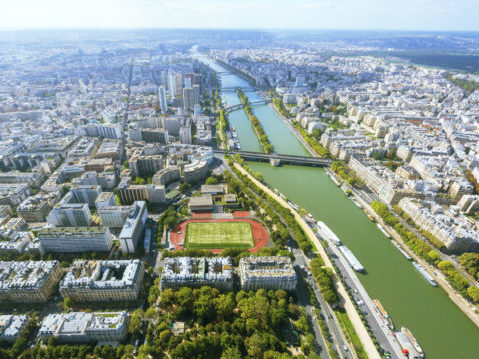 View of Paris from the Eiffel Tower